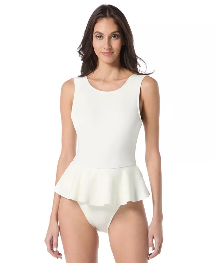 Женский купальник с юбкой Vince Camuto, слоновая кость/кремовый
Женский купальник с юбкой Vince Camuto, слоновая кость/кремовый