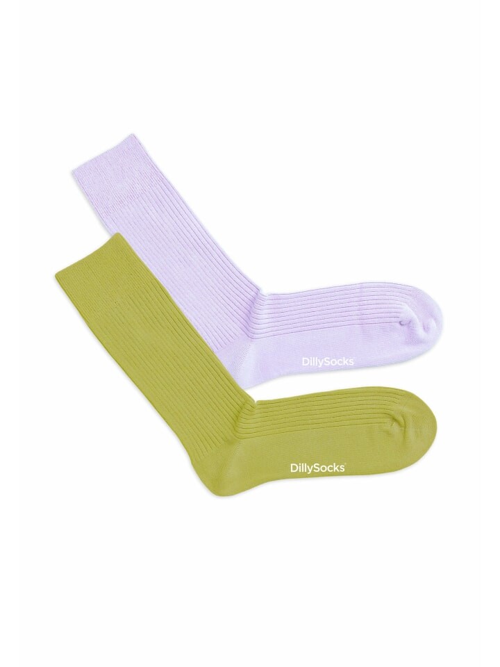 Носки DillySocks 2er Pack Premium Ribbed Collection, цвет lavender - lime green
Носки DillySocks 2er Pack Premium Ribbed Collection, цвет lavender - lime green