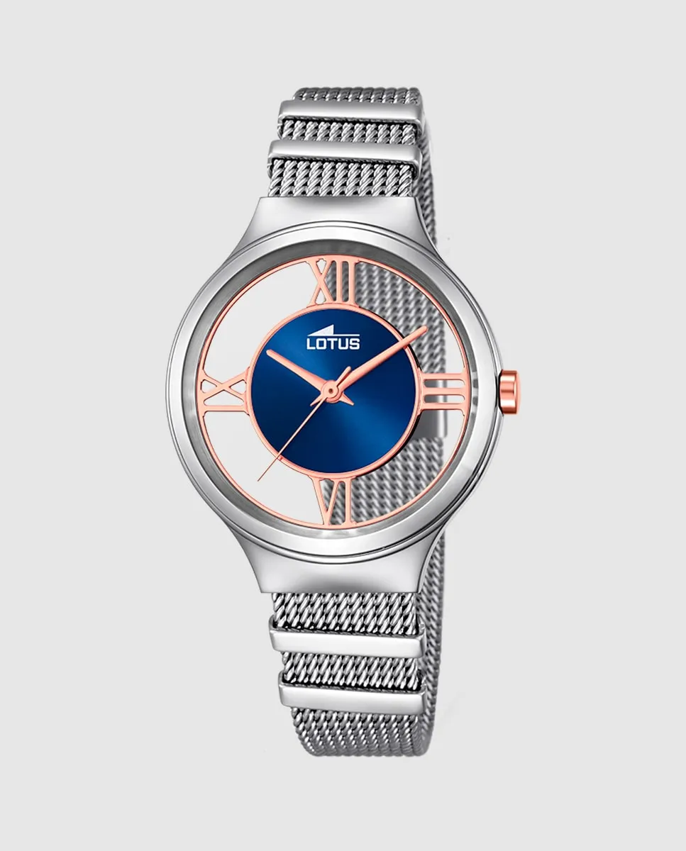18331/4 Женские часы из серебристой стали LOTUS, серебряный
18331/4 Женские часы из серебристой стали LOTUS, серебряный
