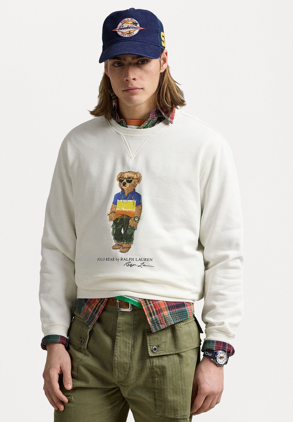 Толстовка POLO BEAR FLEECE SWEATSHIRT Polo Ralph Lauren, кремовый
Толстовка POLO BEAR FLEECE SWEATSHIRT Polo Ralph Lauren, кремовый