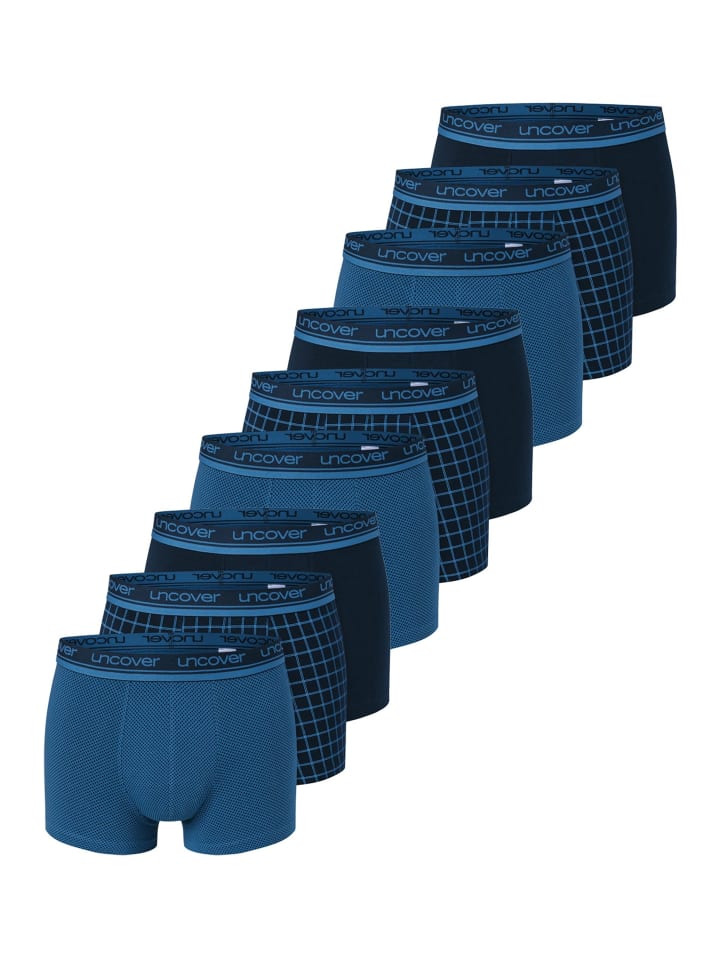 UNCOVER BY SCHIESSER Ретро шорты/брюки из хлопка синего цвета
UNCOVER BY SCHIESSER Ретро шорты/брюки из хлопка синего цвета