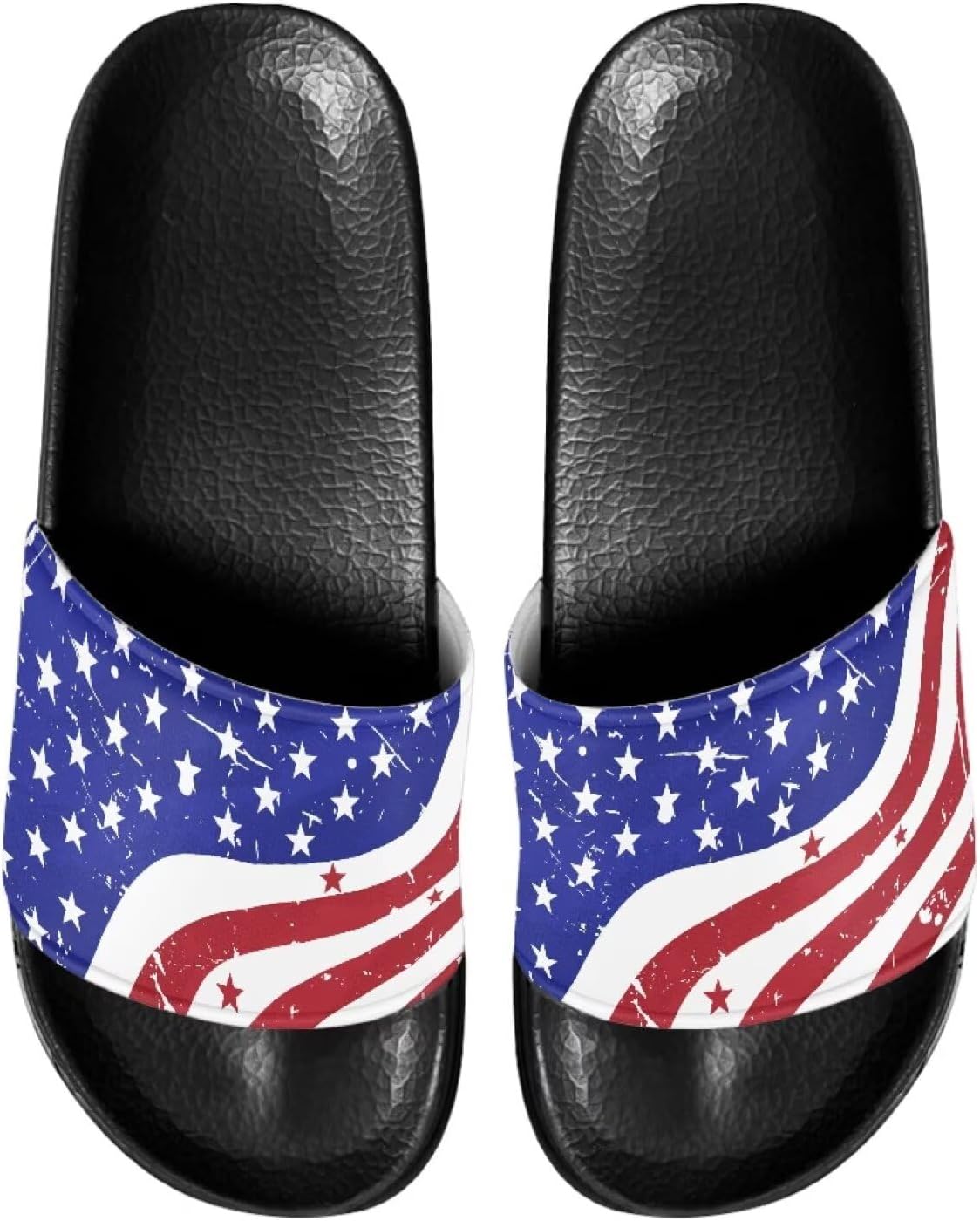 Сандалии-шлепанцы унисекс с мягкой стелькой, удобные для женщин и мужчин, кожаные, размеры 6-13,5 Mintulipy, Patriotic American Flag Pattern
Сандалии-шлепанцы унисекс с мягкой стелькой, удобные для женщин и мужчин, кожаные, размеры 6-13,5 Mintulipy, Patriotic American Flag Pattern