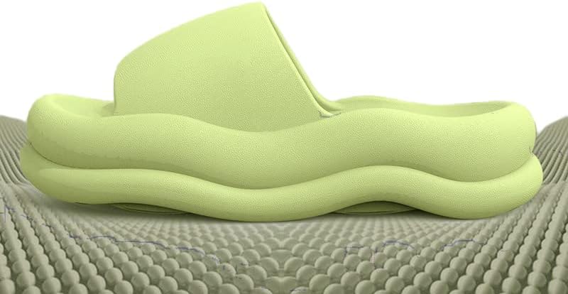 ELLEES Унисекс взрослые милые тапочки-облака для женщин и мужчин, нескользящие сандалии для ванной и душа, с мягкой толстой подошвой, для дома и улицы, светло-желтый
ELLEES Унисекс взрослые милые тапочки-облака для женщин и мужчин, нескользящие сандалии для ванной и душа, с мягкой толстой подошвой, для дома и улицы, светло-желтый