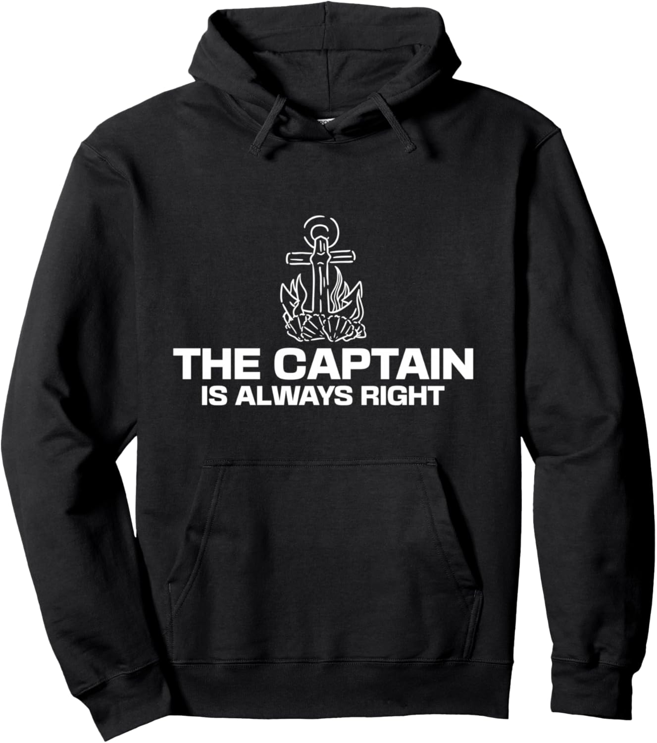Капитан всегда прав. Толстовка с изображением капитана катера и моряка Sailing Gifts And Gear, черный
Капитан всегда прав. Толстовка с изображением капитана катера и моряка Sailing Gifts And Gear, черный