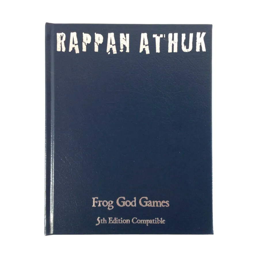 Rappan Athuk (5e) (Limited Leather Bound Edition), Rappan Athuk (5e), твердый переплет
Rappan Athuk (5e) (Limited Leather Bound Edition), Rappan Athuk (5e), твердый переплет