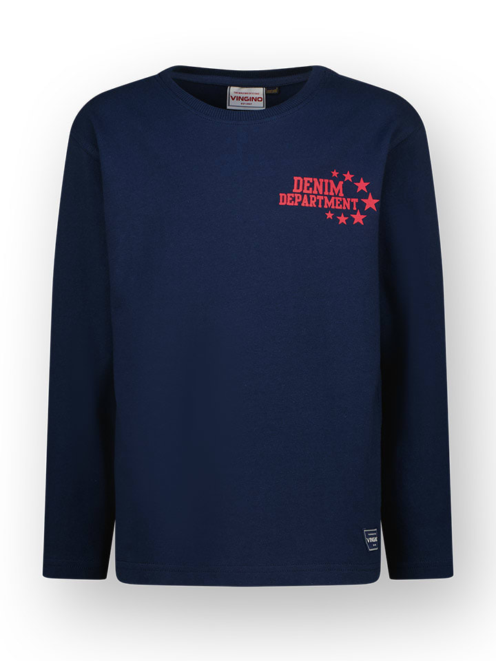 Vingino Лонгслив «Hade» темно-синего цвета
Vingino Лонгслив «Hade» темно-синего цвета