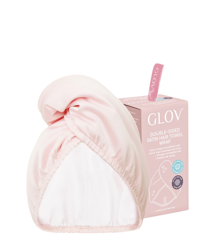 Полотенце для рук GLOV Hair Wrap Satin Champagne, 1 шт.
Полотенце для рук GLOV Hair Wrap Satin Champagne, 1 шт.