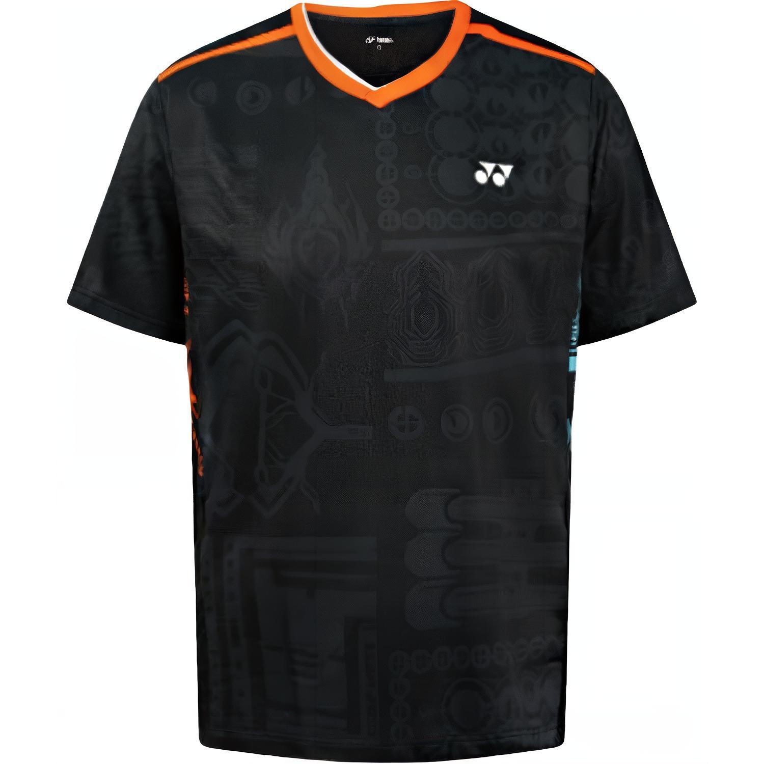 Мужская футболка для бадминтона YONEX, черный
Мужская футболка для бадминтона YONEX, черный