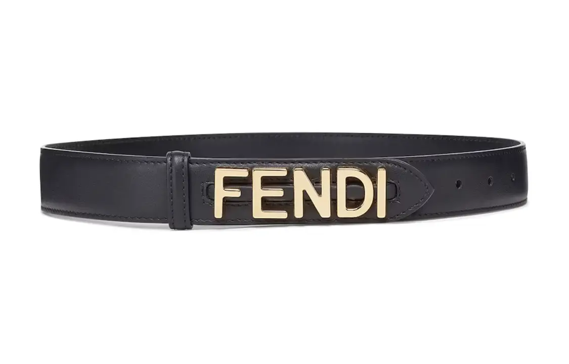 Графический пояс Fendi, черный
Графический пояс Fendi, черный