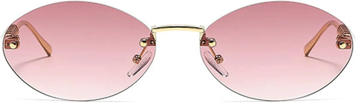 Овальные солнцезащитные очки Helena для женщин, модные, в маленькой оправе, роскошные, со стразами, стильные, без оправы, защита от УФ-излучения UV400, C7
Овальные солнцезащитные очки Helena для женщин, модные, в маленькой оправе, роскошные, со стразами, стильные, без оправы, защита от УФ-излучения UV400, C7