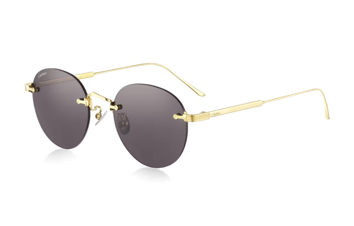 Солнцезащитные очки Cartier Panthère De Round в золотой оправе
Солнцезащитные очки Cartier Panthère De Round в золотой оправе