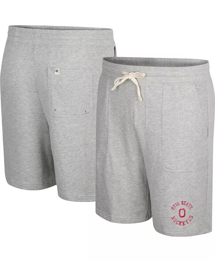 Мужские шорты Heather Gray Ohio State Buckeyes Love To Hear This Terry Colosseum
Мужские шорты Heather Gray Ohio State Buckeyes Love To Hear This Terry Colosseum