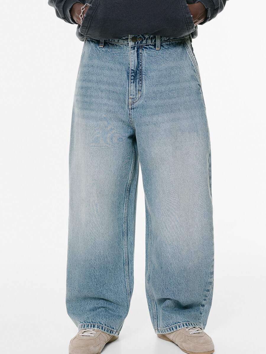 Мешковатые джинсы Pull&Bear, Blue Denim
Мешковатые джинсы Pull&Bear, Blue Denim