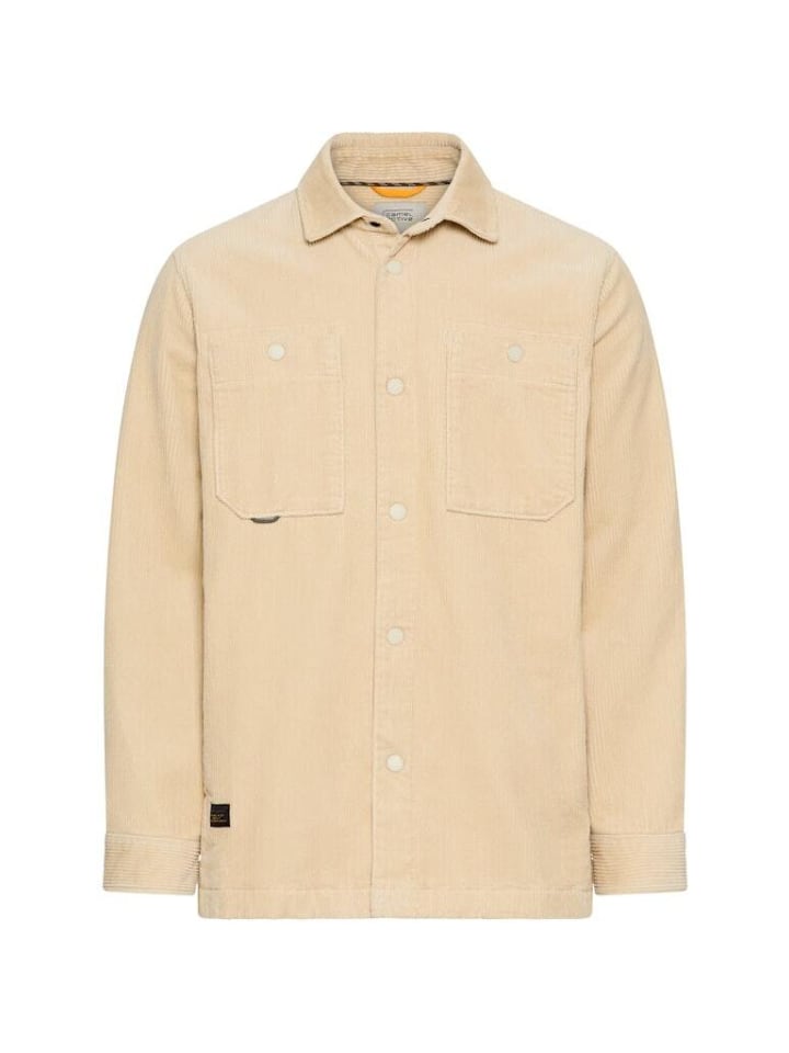 Рубашка с длинными рукавами овсяного цвета Camel Active
Рубашка с длинными рукавами овсяного цвета Camel Active