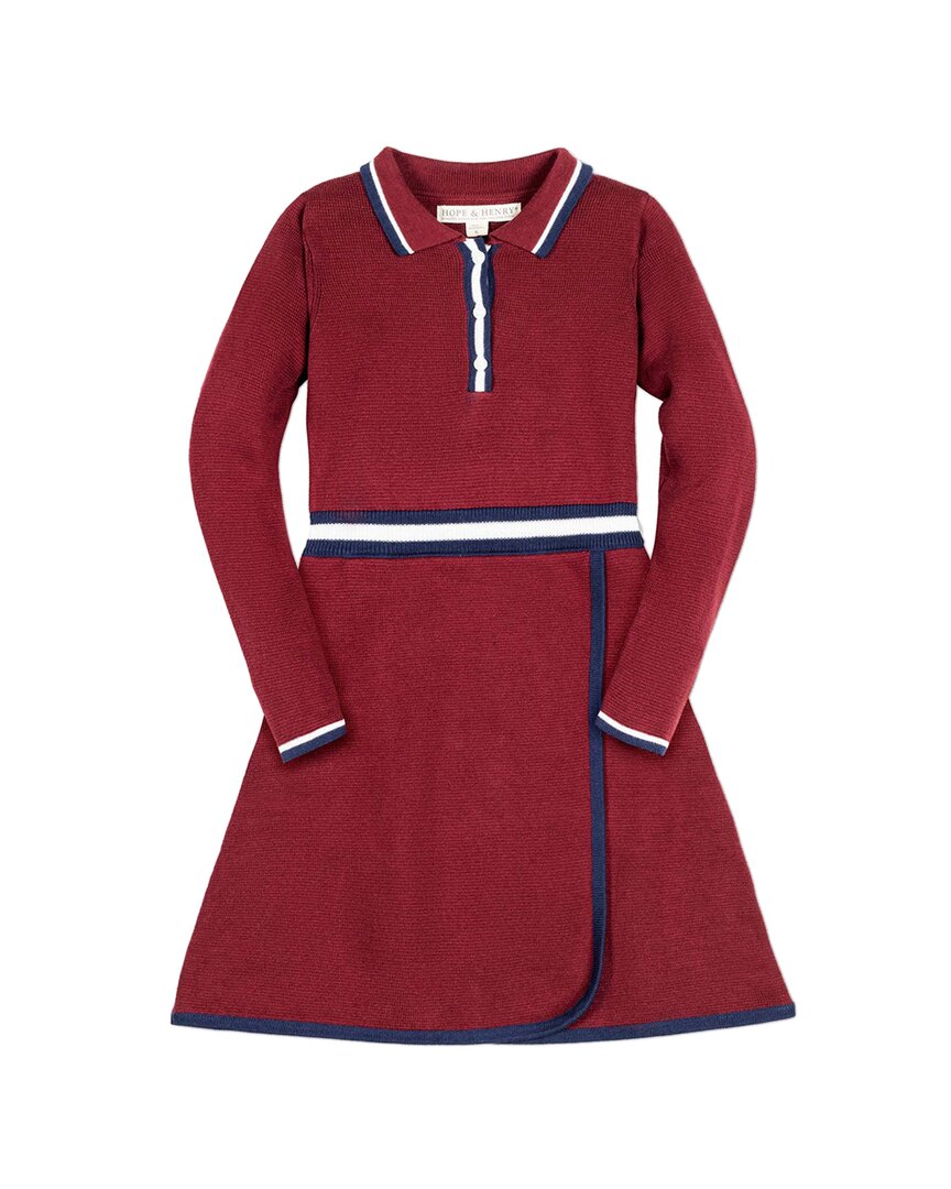 Хенли свитер-платье с контрастным воротником HOPE & HENRY, красный
Хенли свитер-платье с контрастным воротником HOPE & HENRY, красный