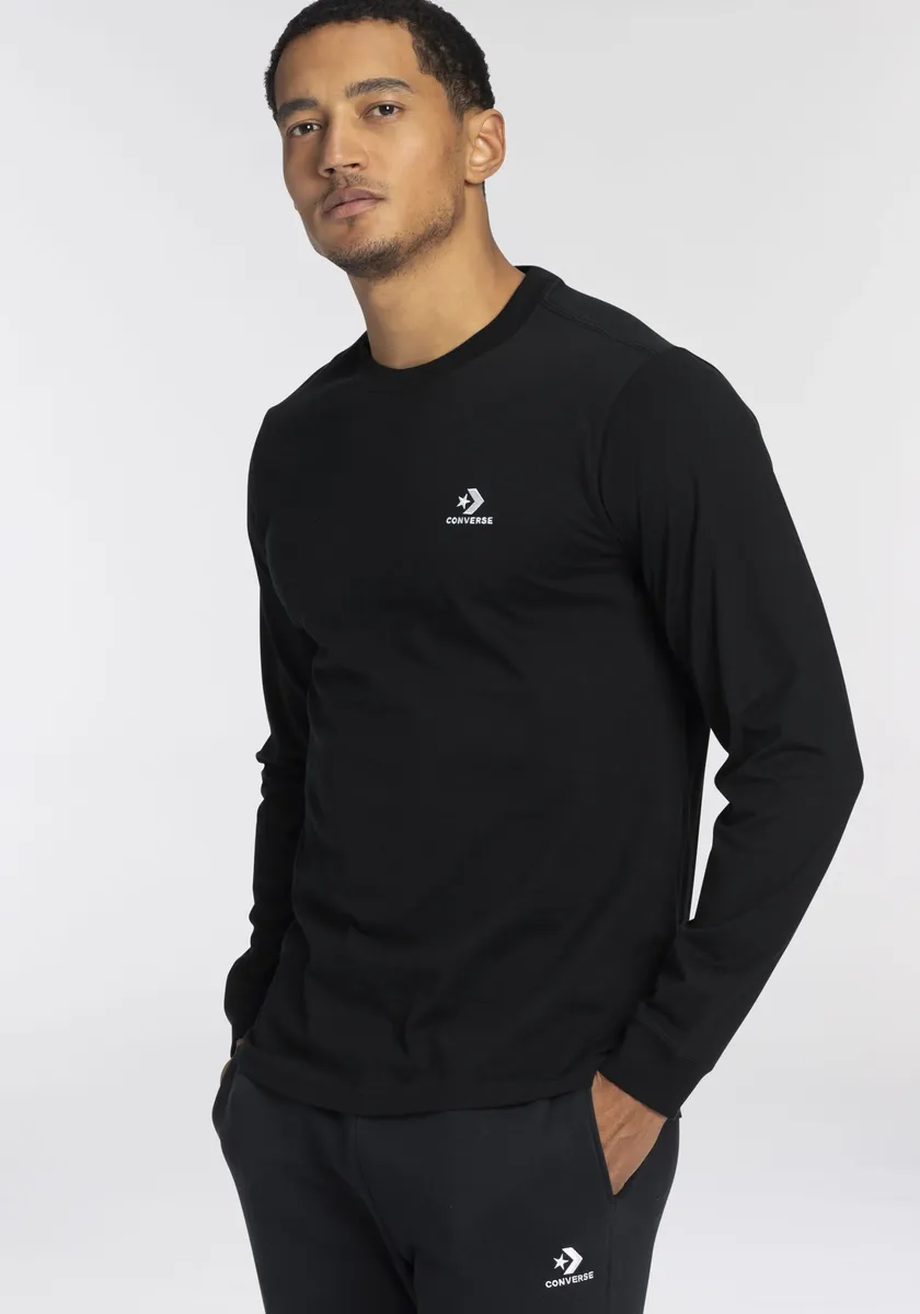 Рубашка Converse с длинными рукавами "GO-TO EMBROIDERED STAR CHEVRON LONG SLEEVE TEE", унисекс, черный
Рубашка Converse с длинными рукавами "GO-TO EMBROIDERED STAR CHEVRON LONG SLEEVE TEE", унисекс, черный