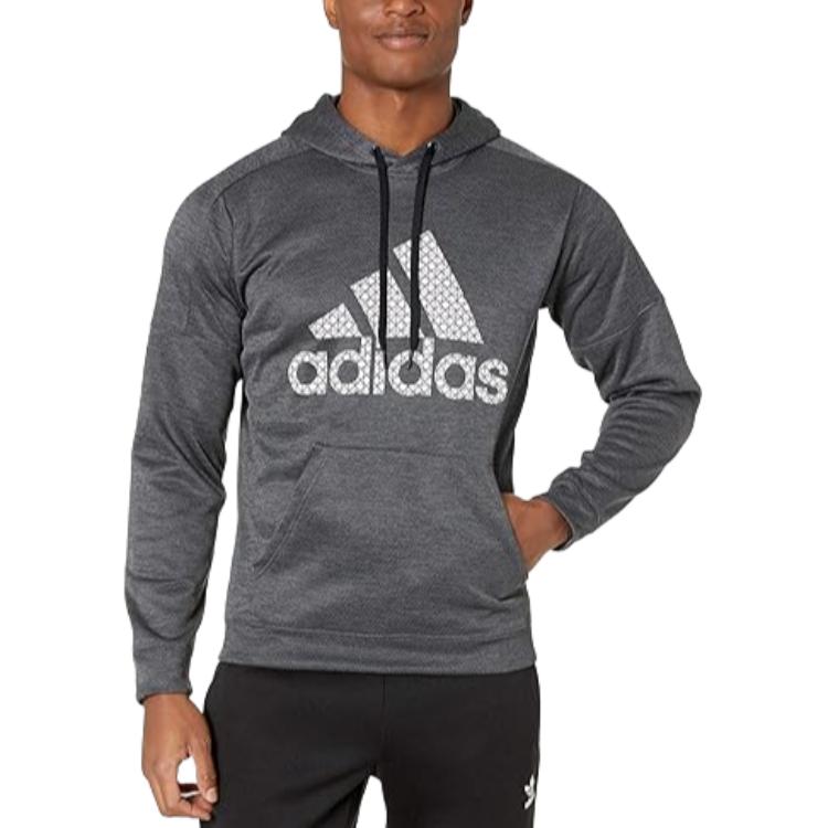 Adidas Свитшоты мужские темно-серый с капюшоном Moderate Straight Fit
Adidas Свитшоты мужские темно-серый с капюшоном Moderate Straight Fit