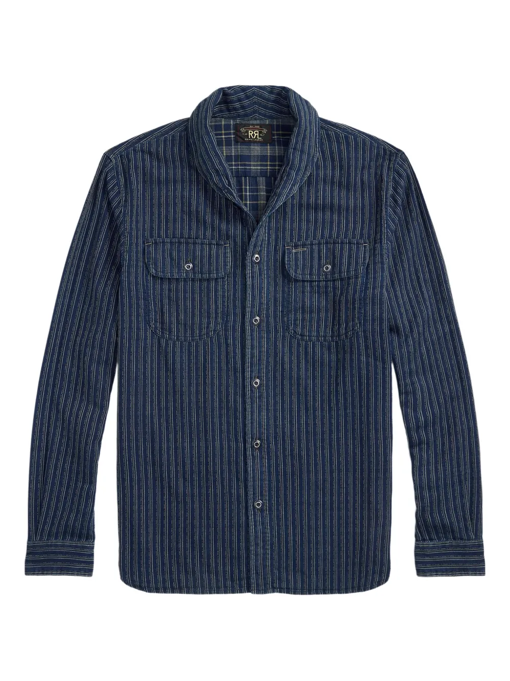 Рубашка в полоску Ralph Lauren RRL, синий
Рубашка в полоску Ralph Lauren RRL, синий