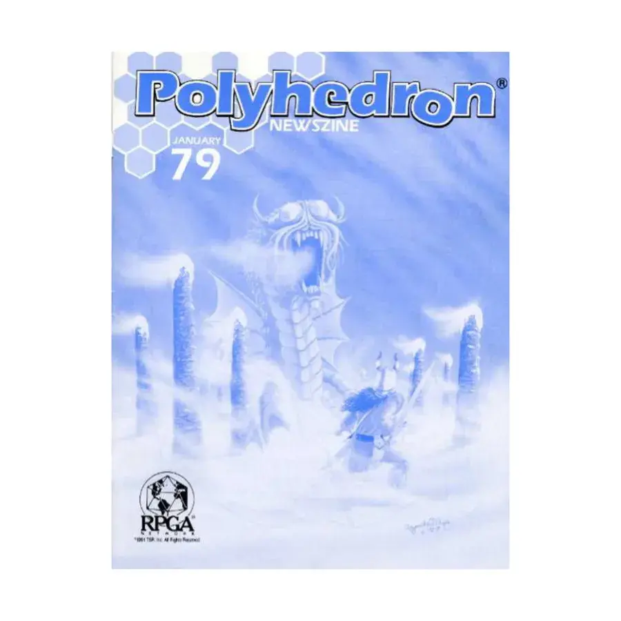Журнал #79 "Evansburg - Gamma World Scenario", Polyhedron Magazine #051 - #100
Журнал #79 "Evansburg - Gamma World Scenario", Polyhedron Magazine #051 - #100
