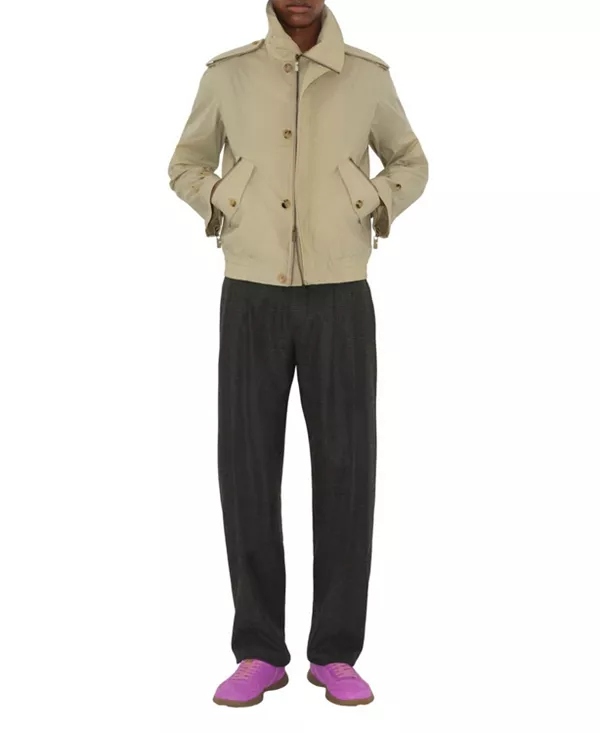 Хлопчатобумажная нейлоновая куртка Burberry, бежевый
Хлопчатобумажная нейлоновая куртка Burberry, бежевый