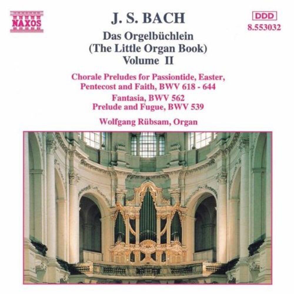 Диск CD Little Organ Book Vol. 2 - J.S. Bach
Диск CD Little Organ Book Vol. 2 - J.S. Bach