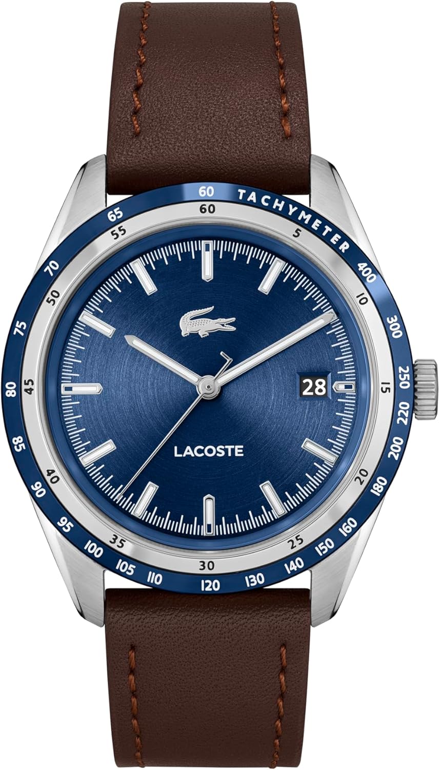 Lacoste Everett мужские часы 3H Quartz | спортивный стиль | водонепроницаемые - 5 ATM/50 метров, Navy
Lacoste Everett мужские часы 3H Quartz | спортивный стиль | водонепроницаемые - 5 ATM/50 метров, Navy