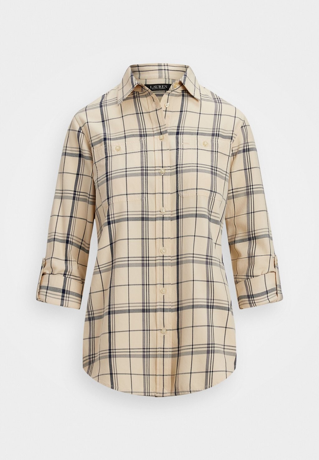 Блузка на пуговицах RELAXED FIT PLAID ROLL TAB SLEEVE SHIRT Lauren Ralph Lauren, молочный
Блузка на пуговицах RELAXED FIT PLAID ROLL TAB SLEEVE SHIRT Lauren Ralph Lauren, молочный