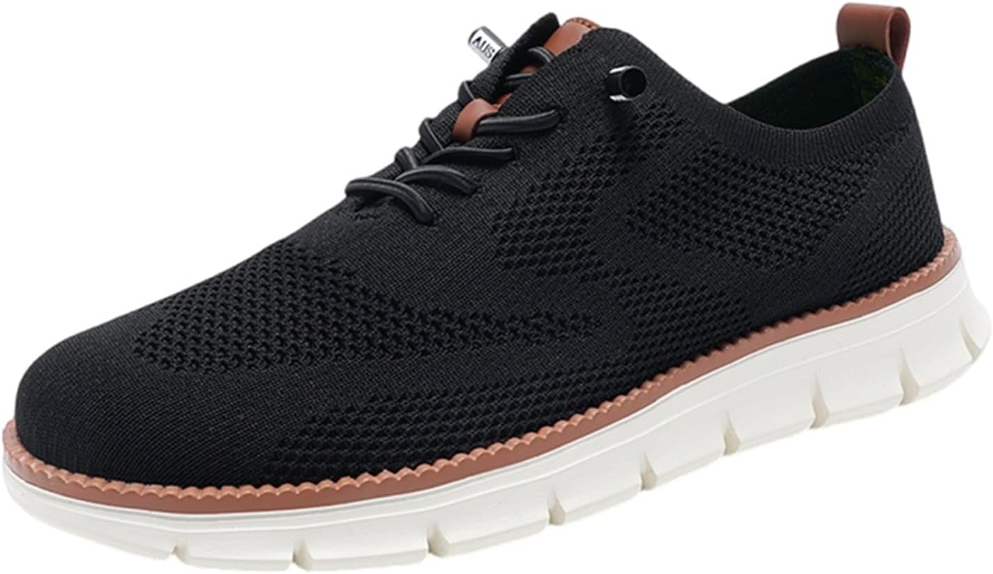 Мужские сетчатые кроссовки-оксфорды для делового и повседневного ношения, удобные для ходьбы и тенниса Sywzx&Xfybz, черный
Мужские сетчатые кроссовки-оксфорды для делового и повседневного ношения, удобные для ходьбы и тенниса Sywzx&Xfybz, черный