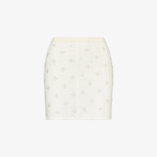 Юбка Amy Lynn с декоративными элементами, бежевый
Юбка Amy Lynn с декоративными элементами, бежевый