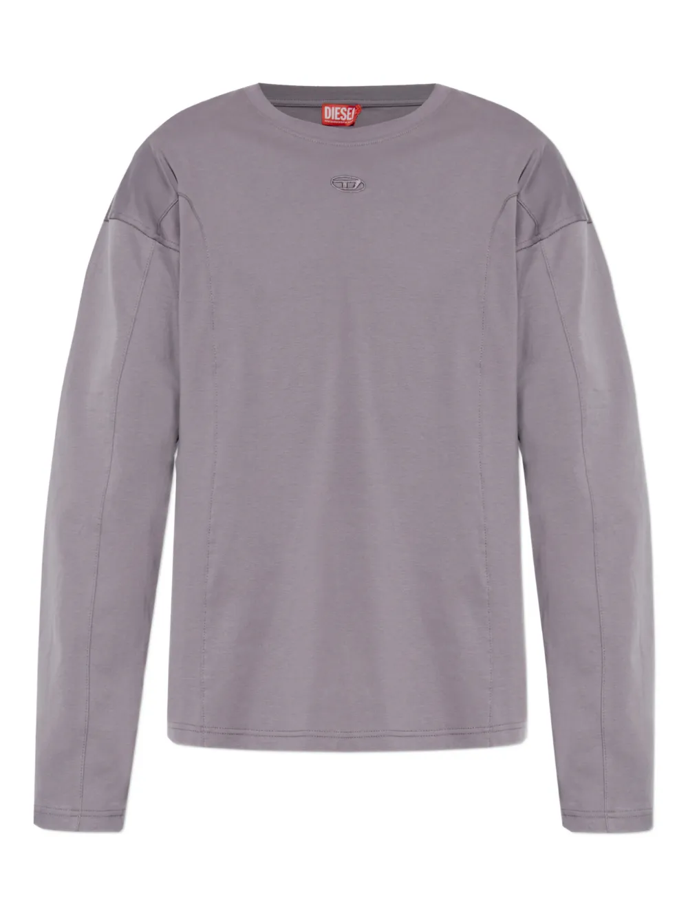Лонгслив с нашивкой-логотипом Diesel, фиолетовый
Лонгслив с нашивкой-логотипом Diesel, фиолетовый