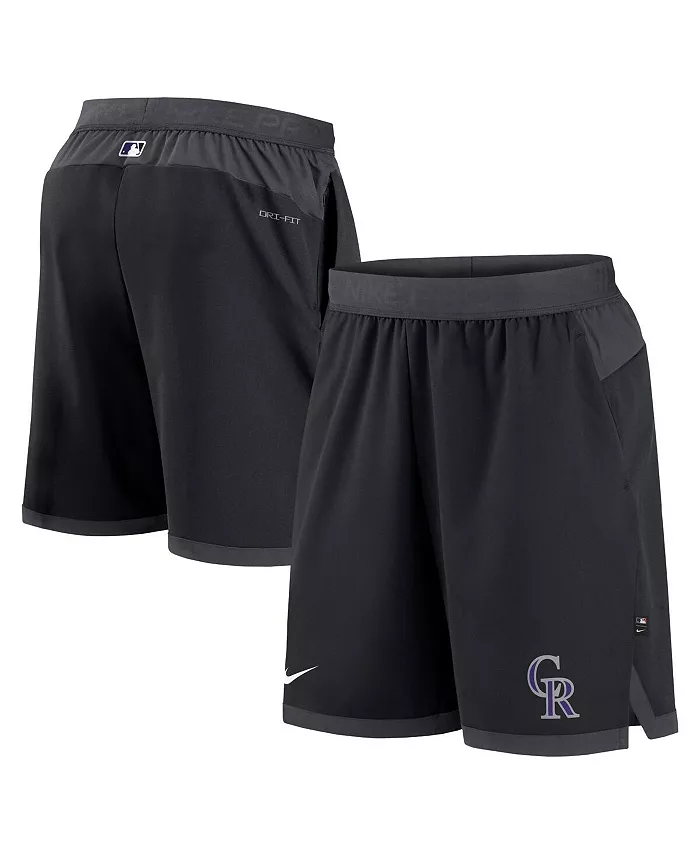 Мужские шорты для активного отдыха Colorado Rockies Authentic Collection Flex Vent Performance, черные Nike
Мужские шорты для активного отдыха Colorado Rockies Authentic Collection Flex Vent Performance, черные Nike