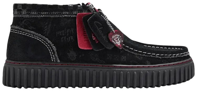 Кроссовки Stranger Things x Clarks Torhill Hi, черный
Кроссовки Stranger Things x Clarks Torhill Hi, черный