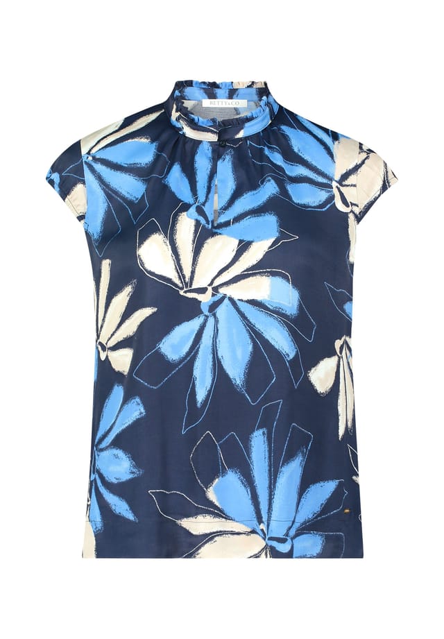 Блузка-Комбинация с короткими рукавами Betty & Co, мультиколор
Блузка-Комбинация с короткими рукавами Betty & Co, мультиколор