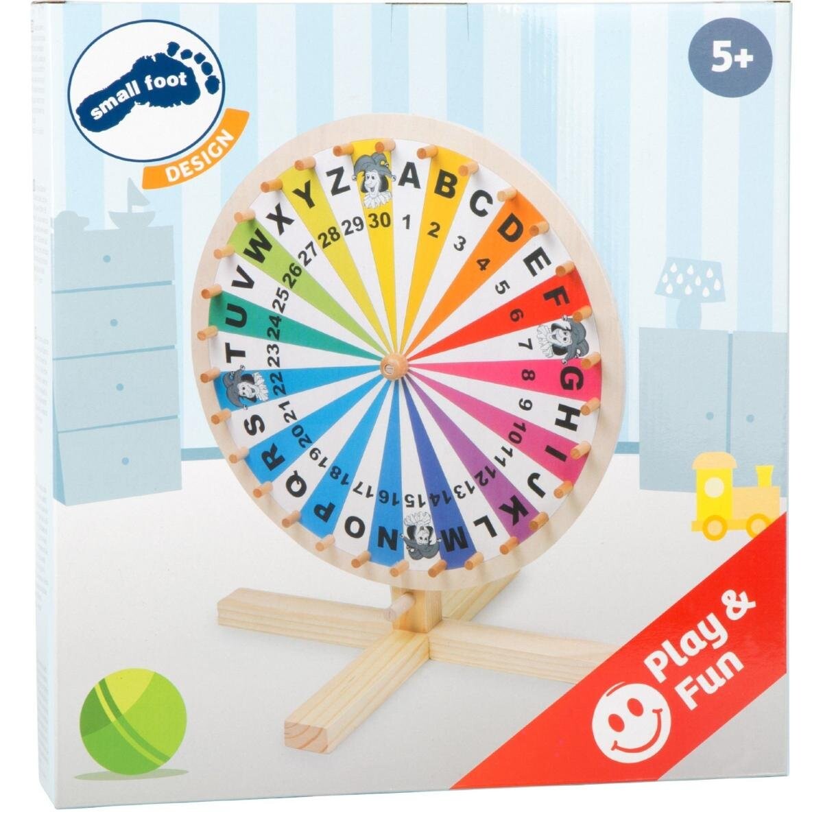 Маленькое ножное колесо фортуны Small Foot Design
Маленькое ножное колесо фортуны Small Foot Design