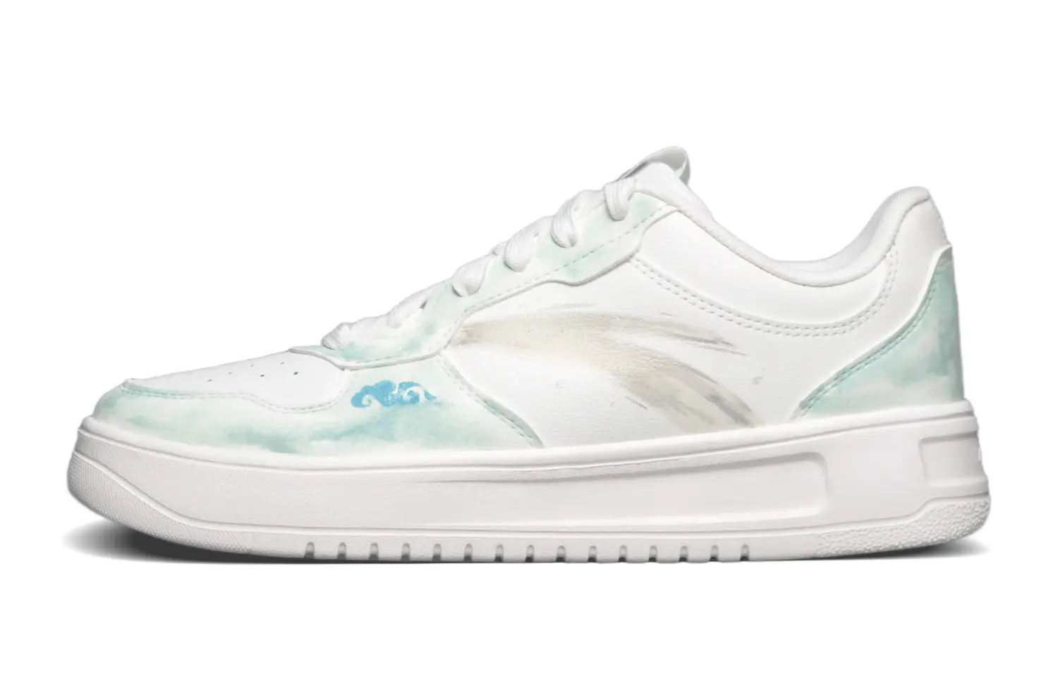 ANTA Кроссовки Life Collection для скейтбординга с низким верхом, амортизирующие, износостойкие, противоскользящие, мужские, белые, зеленые
ANTA Кроссовки Life Collection для скейтбординга с низким верхом, амортизирующие, износостойкие, противоскользящие, мужские, белые, зеленые