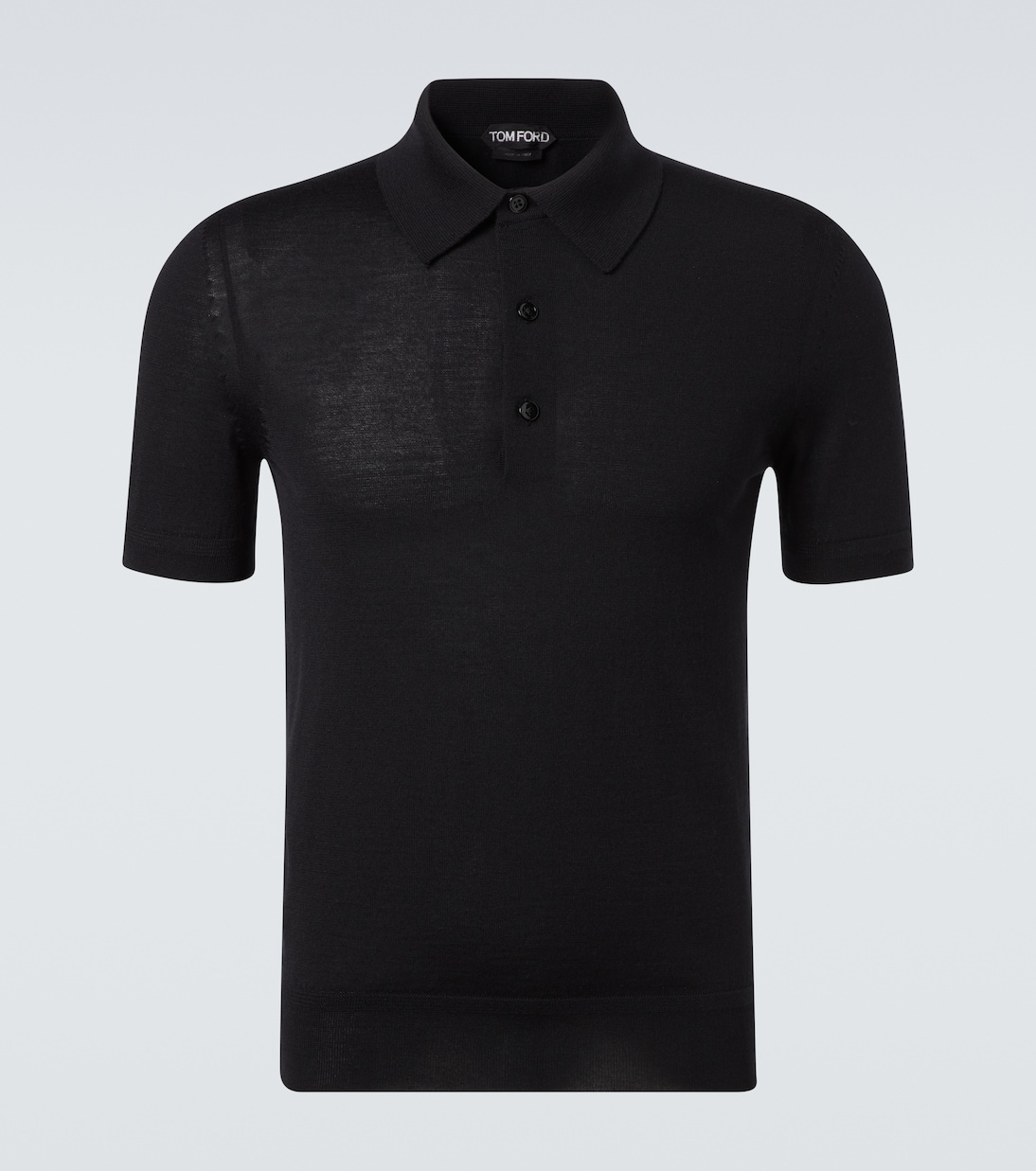 Кашемировая и шёлковая поло Tom Ford, черный
Кашемировая и шёлковая поло Tom Ford, черный