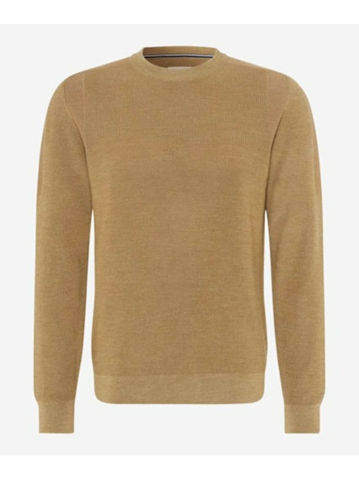 Мужской свитер с круглым вырезом, однотонный BRAX
Мужской свитер с круглым вырезом, однотонный BRAX