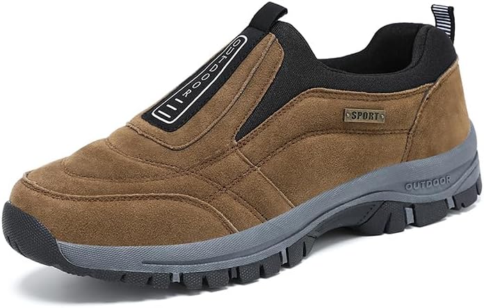 Мужские удобные водонепроницаемые ортопедические прогулочные и походные ботинки Swzec, коричневый
Мужские удобные водонепроницаемые ортопедические прогулочные и походные ботинки Swzec, коричневый