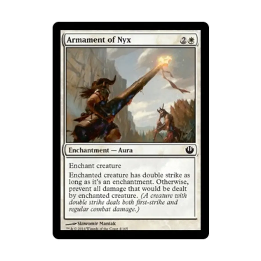 CCG Вооружение Никс (С) (фольга), MTG - Journey into Nyx
CCG Вооружение Никс (С) (фольга), MTG - Journey into Nyx