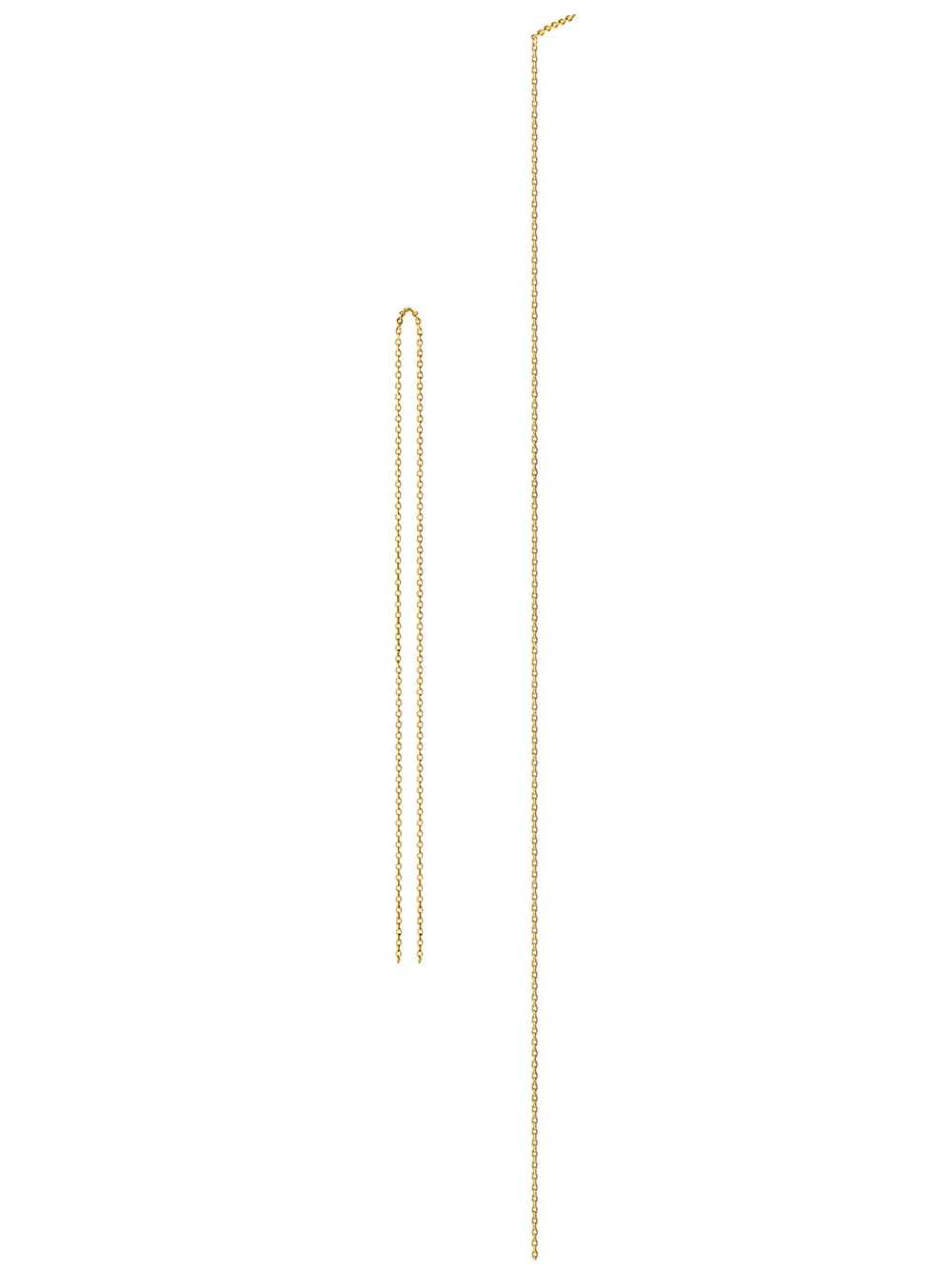 Длинные цепочные серьги Shihara, металлик
Длинные цепочные серьги Shihara, металлик