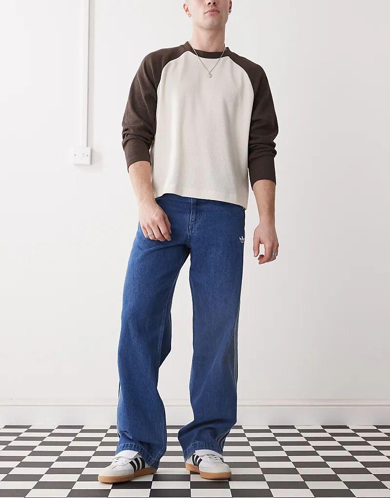 Спортивные брюки Firebird из денима синего цвета adidas Originals
Спортивные брюки Firebird из денима синего цвета adidas Originals