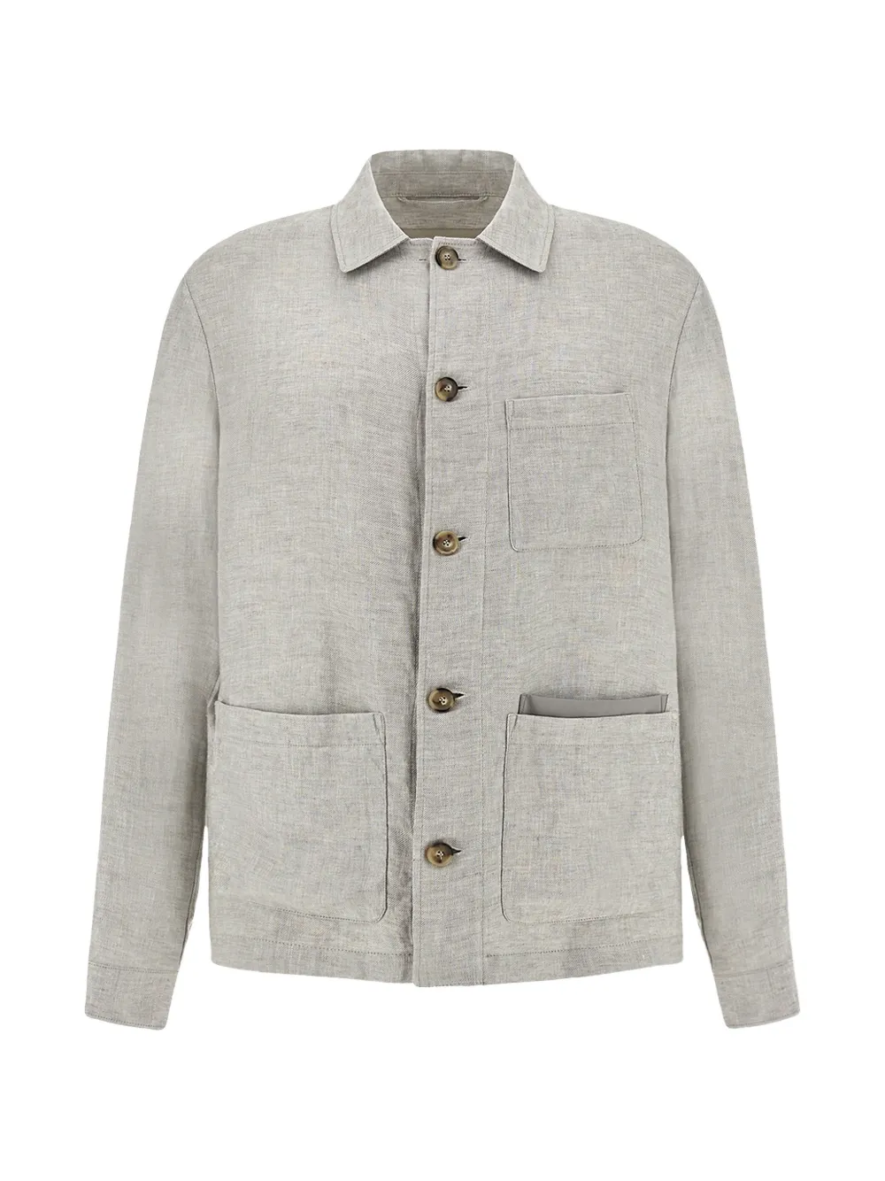 Льняная рубашка-овершот Paul & Shark, серый
Льняная рубашка-овершот Paul & Shark, серый