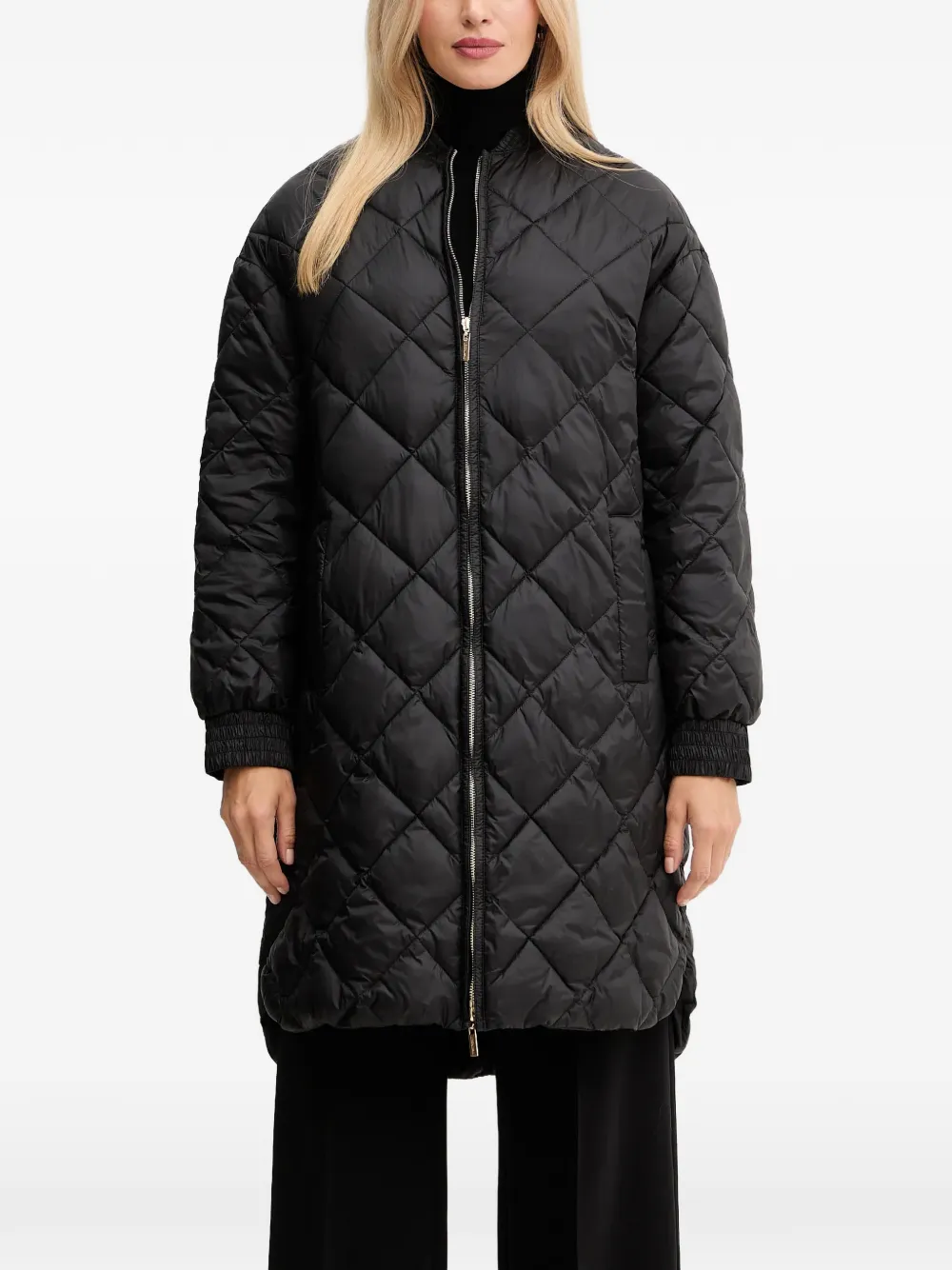 Пальто на молнии Twinset, черный
Пальто на молнии Twinset, черный