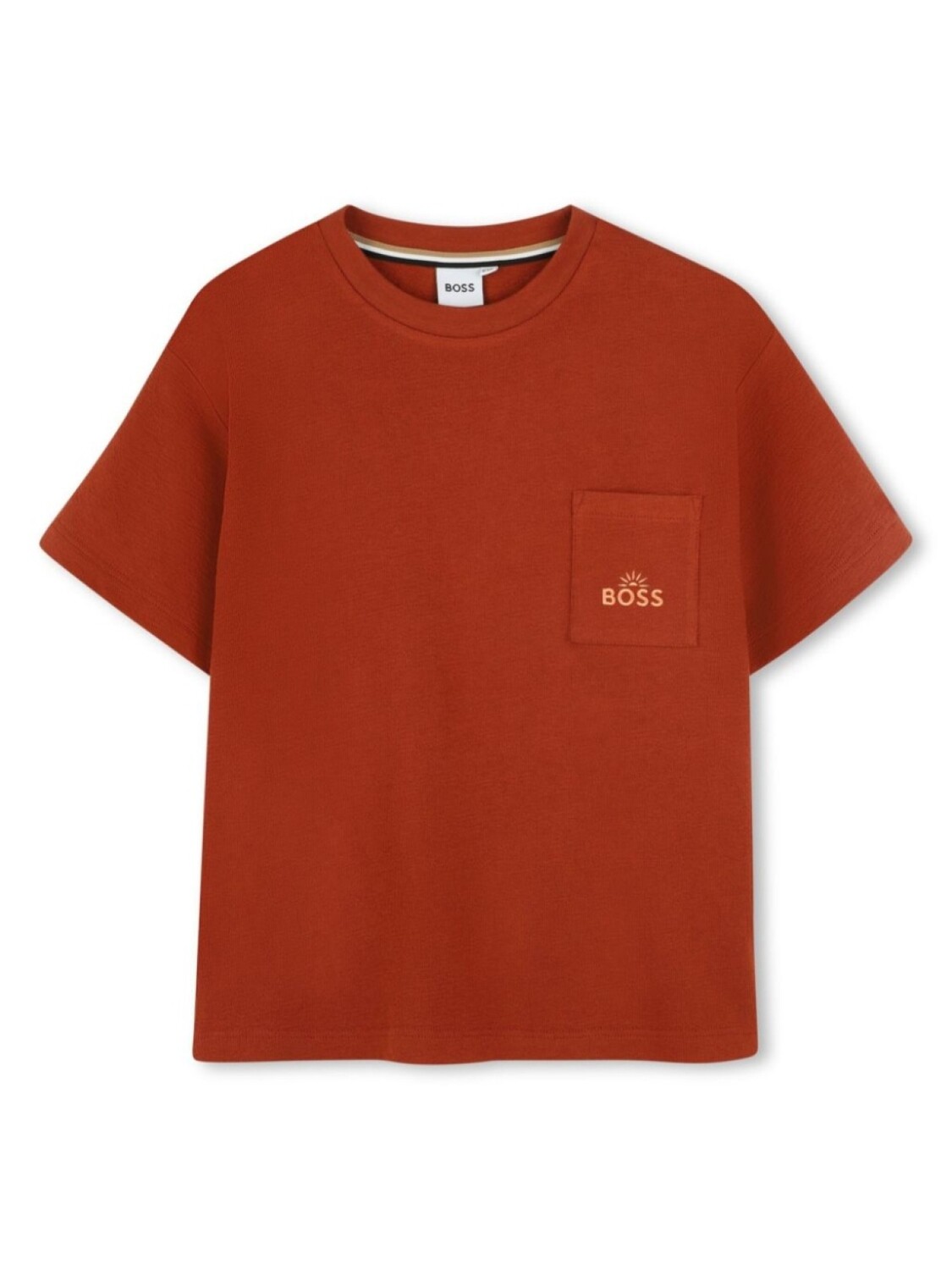 Футболка с вышитым логотипом BOSS Kidswear, коричневый
Футболка с вышитым логотипом BOSS Kidswear, коричневый