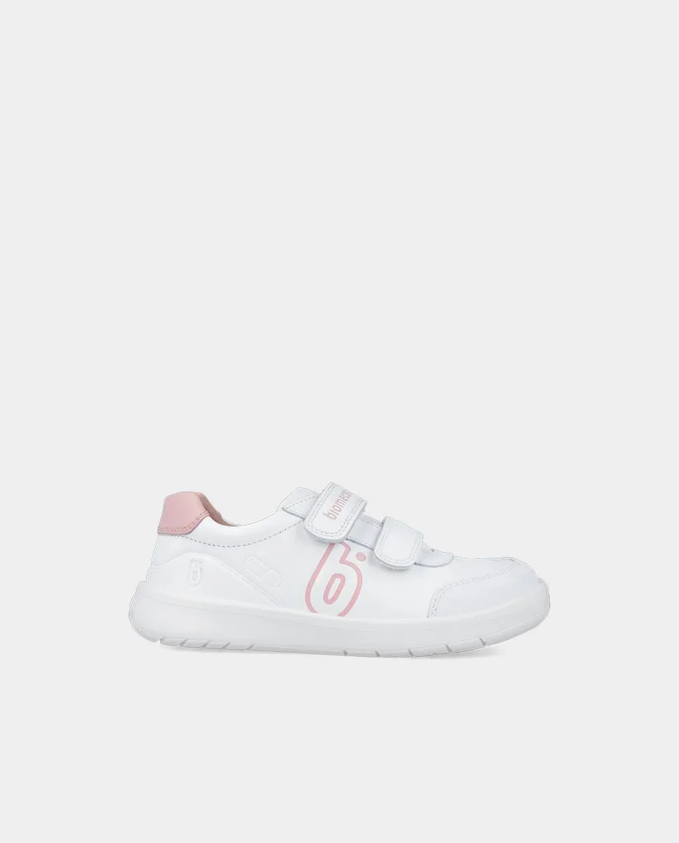 Детские спортивные тапочки из кожи с двойной застежкой-липучкой Biomecanics, розовый
Детские спортивные тапочки из кожи с двойной застежкой-липучкой Biomecanics, розовый