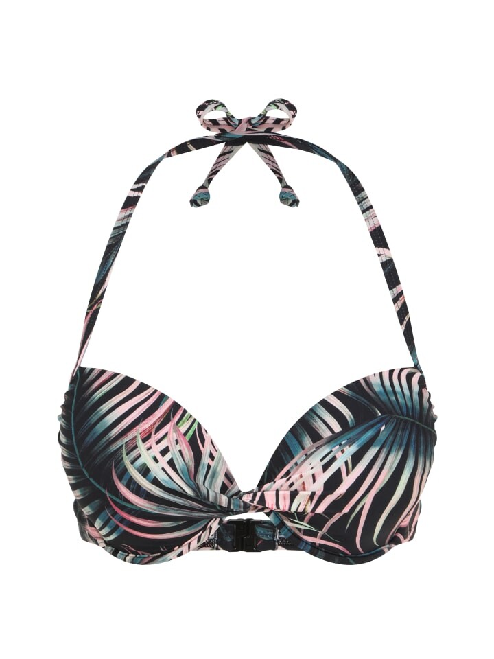 Верх бикини LASCANA, цвет schwarz/bedruckt
Верх бикини LASCANA, цвет schwarz/bedruckt