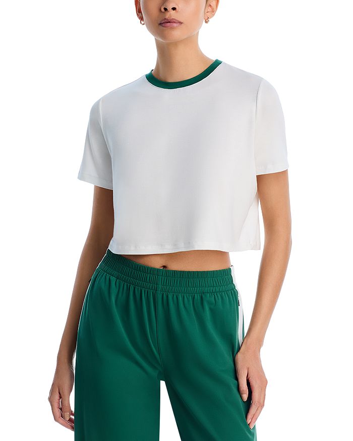 Футболка "Djuna" с контрастной полосой и коротким кроем Splits59, зеленый
Футболка "Djuna" с контрастной полосой и коротким кроем Splits59, зеленый