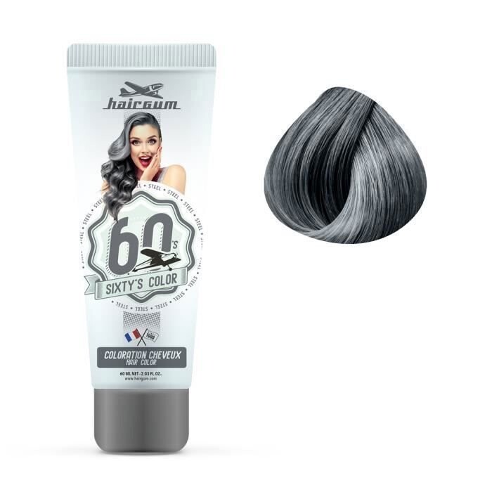 Временное окрашивание - Стальной полуперманентный краситель 60мл - Hairgum Inny Producent
Временное окрашивание - Стальной полуперманентный краситель 60мл - Hairgum Inny Producent