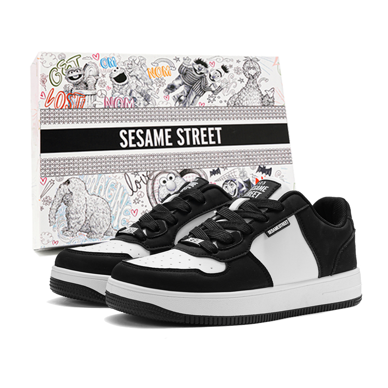 SESAME STREET Унисекс низкие скейтерские кроссовки для увеличения роста, устойчивые к истиранию, легкие, нескользящие, классические черно-белые, цвет Classic Black White
SESAME STREET Унисекс низкие скейтерские кроссовки для увеличения роста, устойчивые к истиранию, легкие, нескользящие, классические черно-белые, цвет Classic Black White