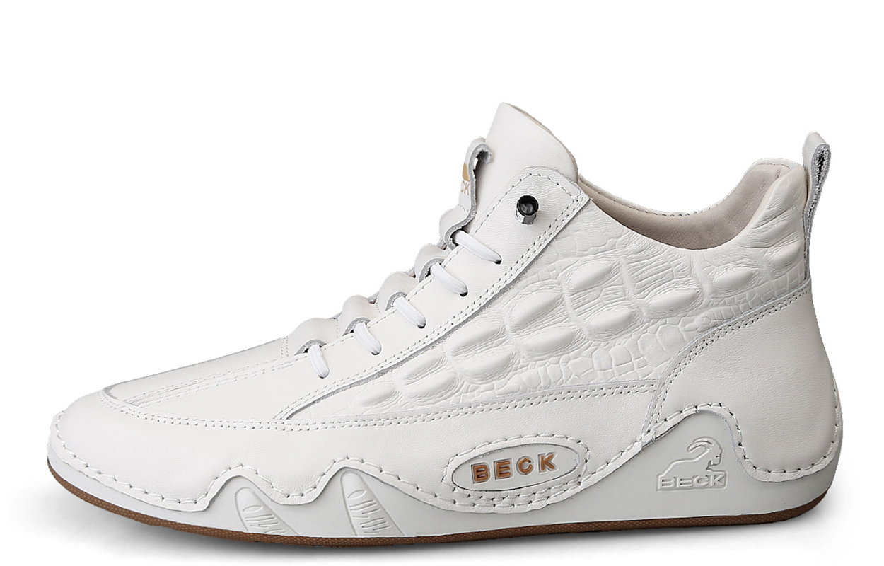 Нескользящие повседневные туфли среднего размера для мужчин BECK, White
Нескользящие повседневные туфли среднего размера для мужчин BECK, White